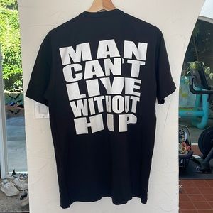 Junya Watanabe Comme does Garçons Man tshirt in black (made in Japan)